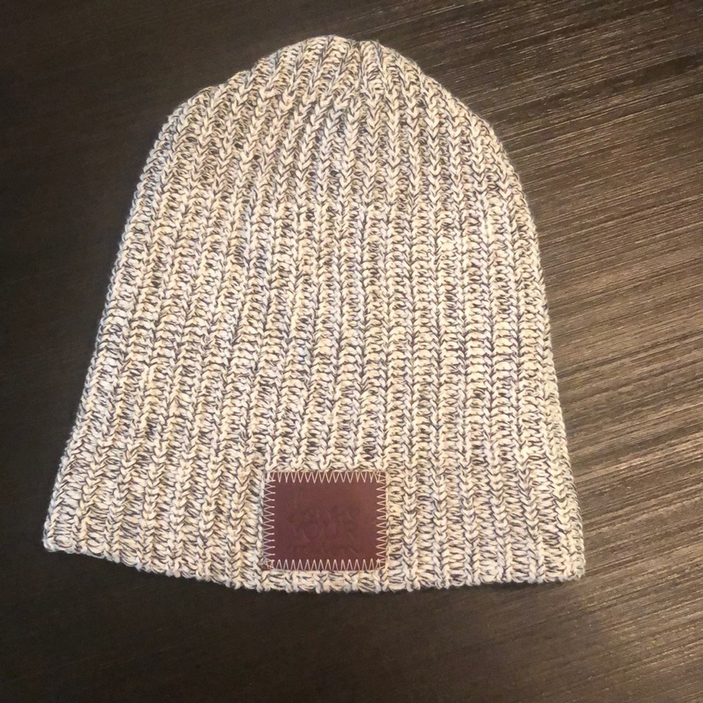 LOVE YOUR MELON Women’s White Winter Hat
